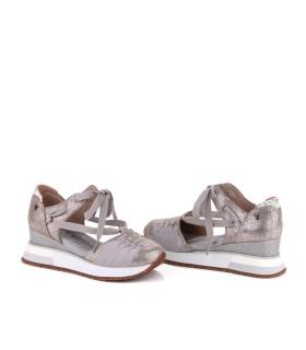 Comprar Cuña atada Azucena Plata para Mujer Yumas Online