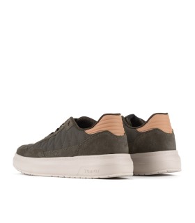 Qilian-Yumas Official men's khaki sneakers.