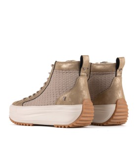 Bota deportiva Cassel para mujer en color bronce-Yumas Oficial.