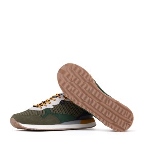 Zapatillas sneakers Stanley en color caqui- Yumas Footwear.
