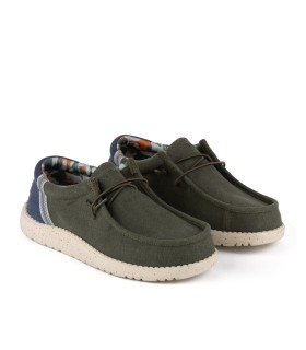 Mocasín náutico Taos caqui para hombre- Yumas Tienda Oficial.