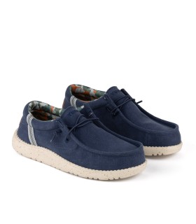 Mocasines náuticos Taos en azul marino-  Yumas Tienda Oficial.