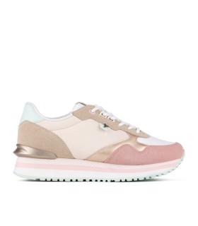 Zapatillas Cedrina en color beige para mujer- Yumas Oficial.