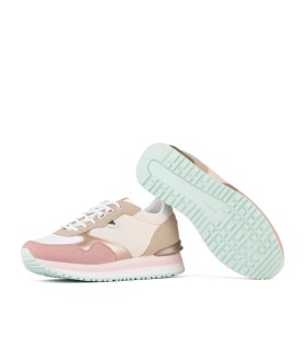 Zapatillas Cedrina en color beige para mujer- Yumas Oficial.