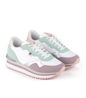 Zapatillas blancas Cedrina para mujer-Yumas Tienda Oficial.