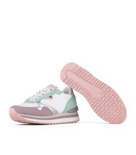 Zapatillas blancas Cedrina para mujer-Yumas Tienda Oficial.