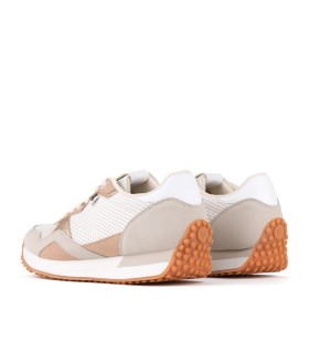 Baskets femme Fiorella beige - Yumas Official.