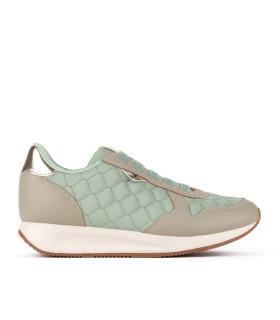 Sneakers Ginevra en color caqui para mujer- Yumas Oficial.