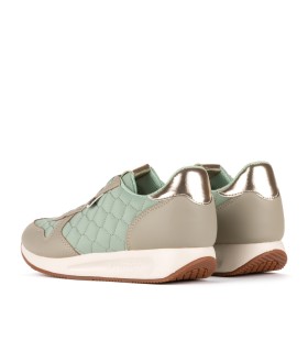 Sneakers Ginevra en color caqui para mujer- Yumas Oficial.