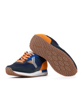Ahsland-Sneaker in Marineblau für Herren – Yumas Official.