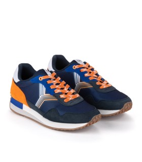Ahsland-Sneaker in Marineblau für Herren – Yumas Official.