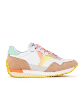 Zapatillas blancas Ambra para mujer- Yumas Tienda Oficial.