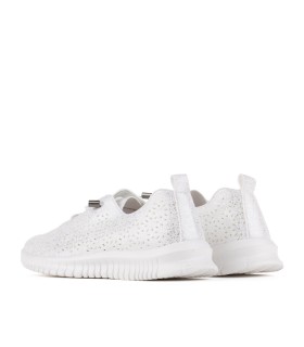 White Curazao casual shoe for women - Yumas Official.