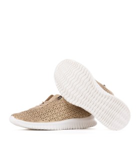 Curazao gold casual shoes for women- Yumas Footwear.