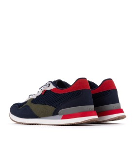 Zapatillas sneakers casual para hombre Stanley marino- Yumas.