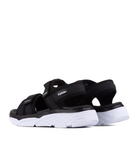 Sandalias Orazia en color negro/blanco para mujer- Yumas oficial.