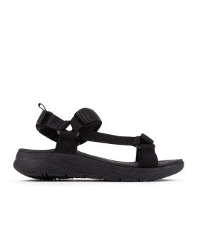 Sandalias negras Zanzibar para mujer- Yumas Oficial.