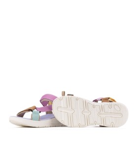 Sandalia Zanzibar malva para mujer- Yumas Tienda Oficial.