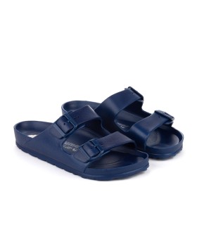 Sandalia Vegana Sitges en color azul marino- Yumas Oficial.