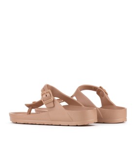 Vegan sandal for Nerja women in bronze color - Yumas Official.