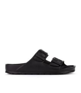 Vegan Garachico sandals in black - Yumas Official.