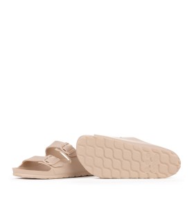 Vegan beige sandals for women Garachico-Yumas.