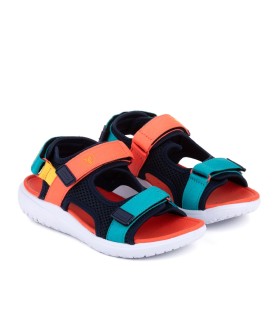 Sandalia deportiva Moody naranja para niños- Yumas Footwear.