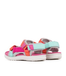 Sandalia para niños Madeira en color fucsia- Yumas Tienda Oficial.