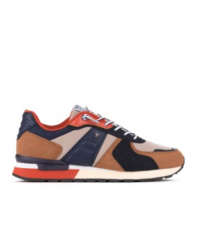 Zapatillas Oasis tipo casual para hombre color cuero- Yumas.