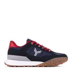 Sneakers en azul marino para hombre Straits- Yumas Footwear.