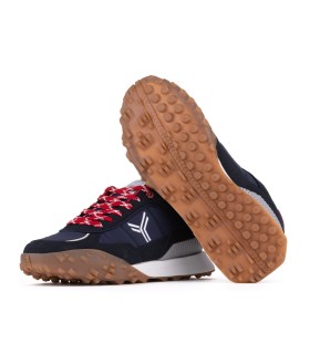 Sneakers en azul marino para hombre Straits- Yumas Footwear.