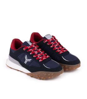 Sneakers en azul marino para hombre Straits- Yumas Footwear.