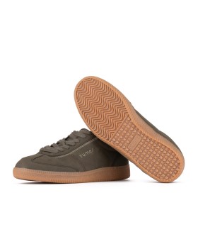 Sneakers Bob en color caqui para hombre- Yumas Oficial.