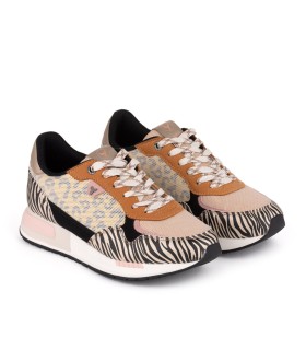 Sneakers Bonnie color oro para mujer- Yumas Tienda Oficial.