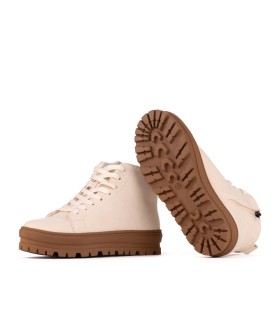 Bota Eurythmics en color beige para mujer- Yumas Tienda Oficial.