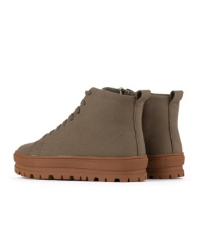 Botas Eurythmics caqui estilo casual para mujer- Yumas Footwear.