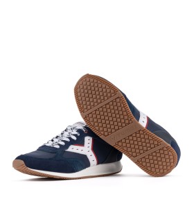 Baskets homme Gibson bleu marine - Yumas Officiel.
