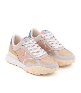 Hathaway women's sneakers in sand color - Yumas Official Store.