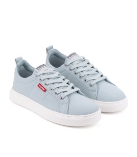 Baskets bleu clair pour femme Derek- Yumas Footwear.