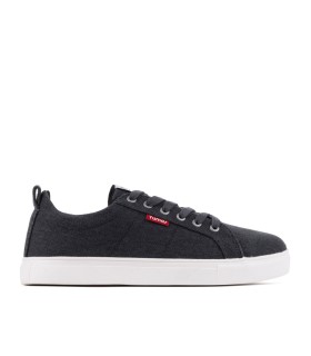 Deltoro sneakers in black for men - Yumas Footwear.