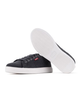 Deltoro sneakers in black for men - Yumas Footwear.