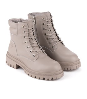 Botas Leppard taupe para mujer- Yumas Tienda Oficial.
