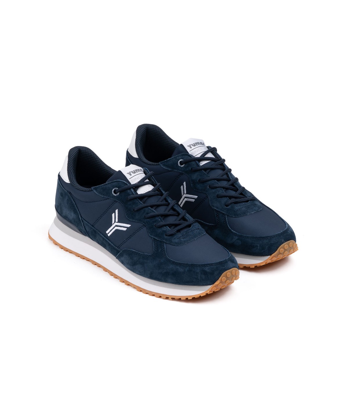 YUMA Bardem navy blue sneakers for men - Yumas Fotwear.