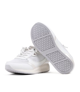 Conelly white sneakers for women - Yumas Footwear.
