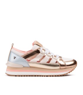 Baskets Hale pour femme en bronze - Yumas Footwear.