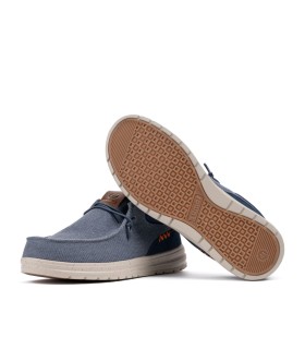 Mocasín náutico para hombre Deniro marino -Yumas Oficial.