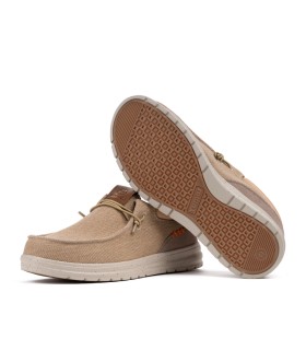 Mocasín náutico para hombre Deniro arena-Yumas Oficial.