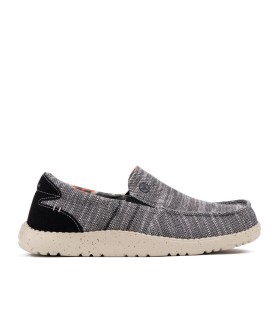 Redford casual shoe in black for men - Yumas Footwear.