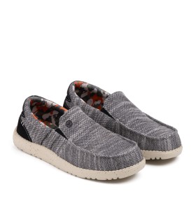Redford casual shoe in black for men - Yumas Footwear.